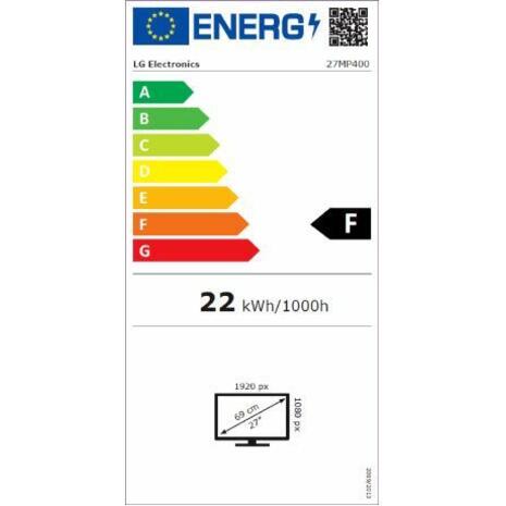 Οθόνη Η/Υ LG 27'' IPS 5MS HDMI 27MP400-B